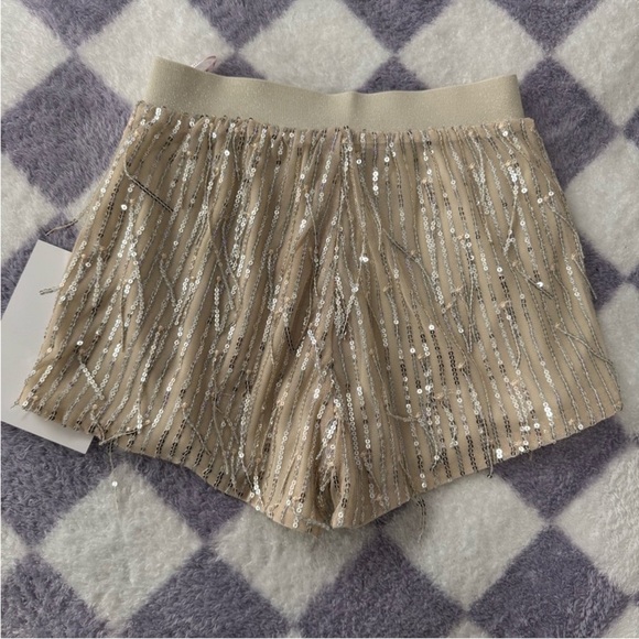 Jaded Rose fringe sequin hot pants size 4 - Picture 5 of 6